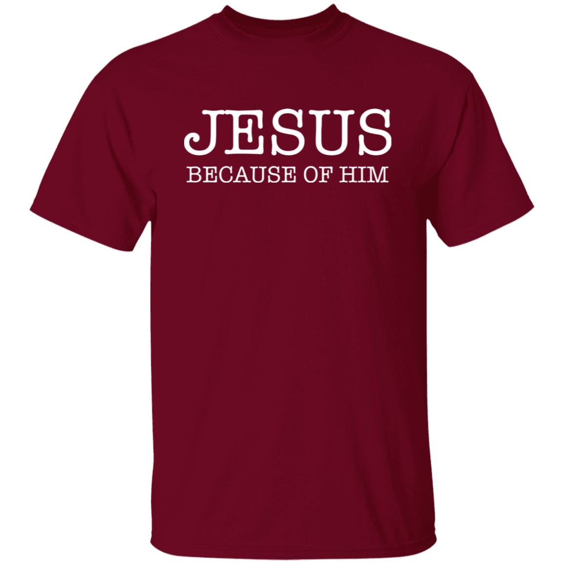 Jesus Because Of Him
