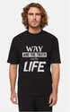 T-shirt Homme Chrétien Avec Inscription 'Jésus' Et Citation Biblique 'The Way, The Truth, The Life' - Déclaration De Foi Moderne - 3