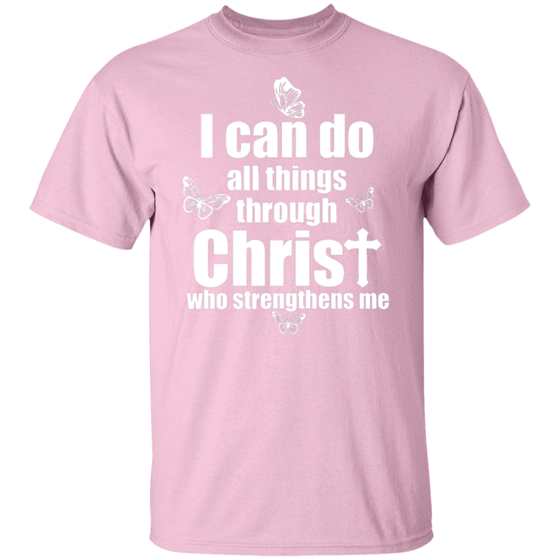 Best Bible Verses Shirts Online | All Things Through Christ Shirt ...